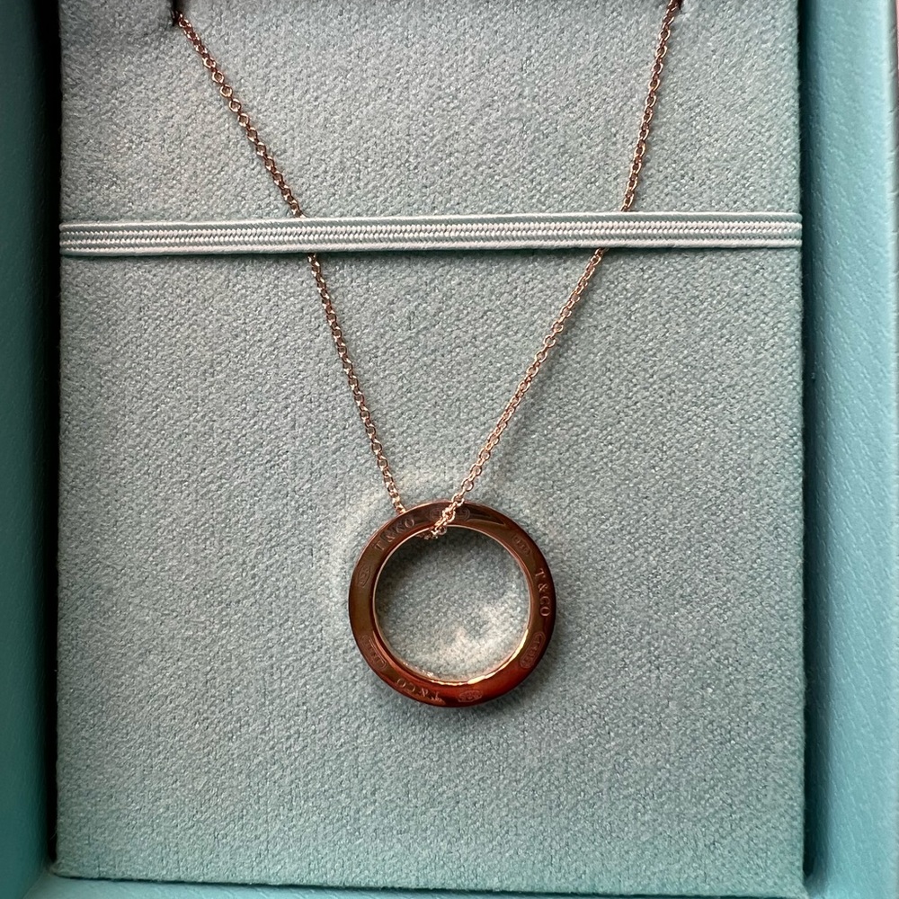 1837 circle pendant